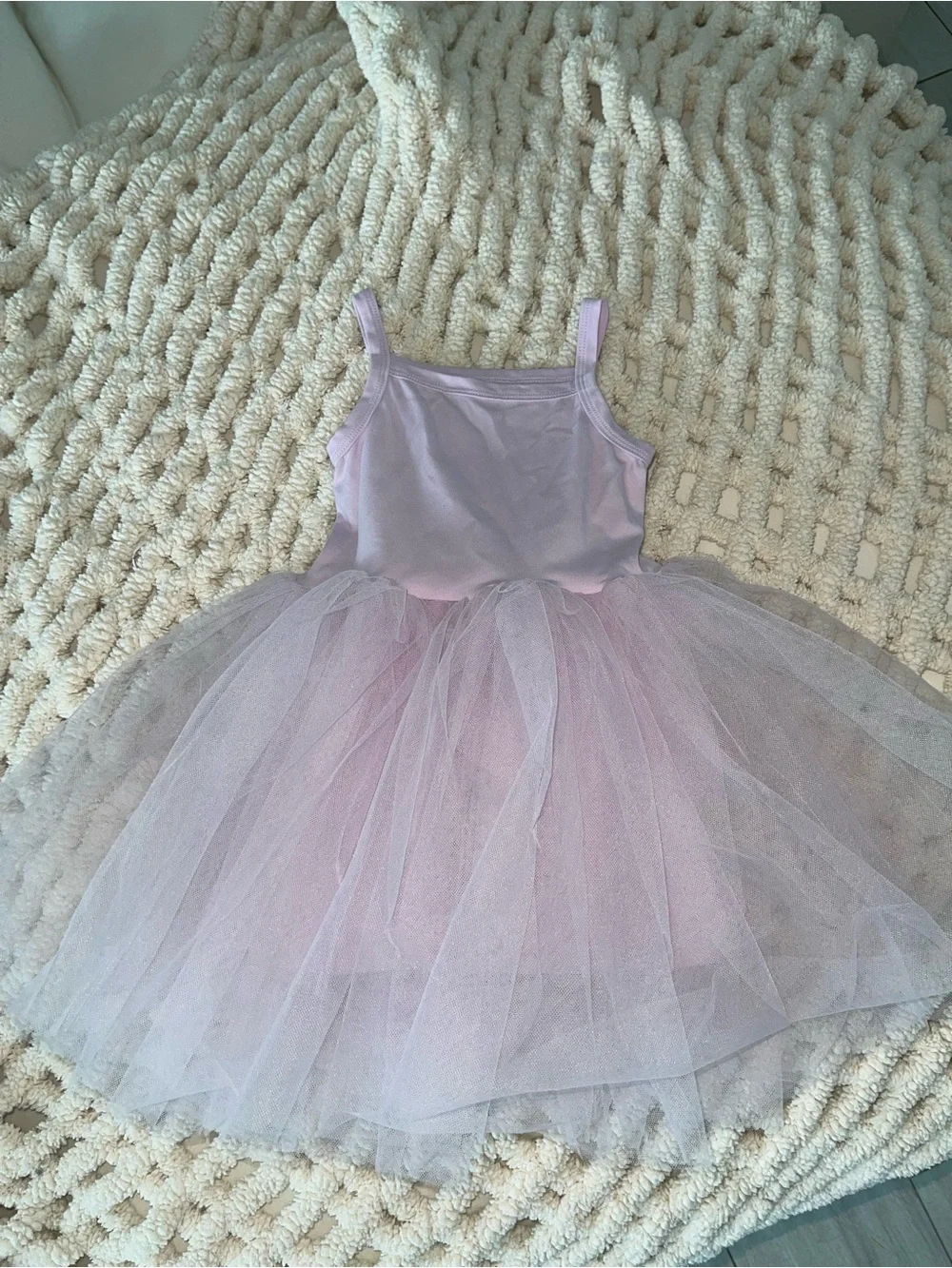 💕🤍Girls, Size 3-4T Light lilac-pink sleeveless Tulle Dress💕🤍